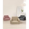 Jouha Toddle & Kids Chair,2-in-1 Soft Toddler Couches That Fold