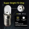 Ruiandsion E5 LED Bulb 12V Warm White E5 E5.5 Screw