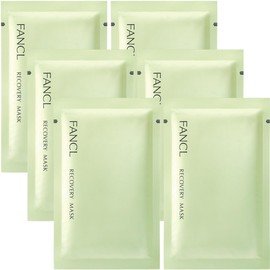 FANCL Recovery Mask, 0.7 fl oz (21 ml) x 6 Pieces