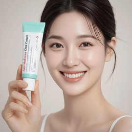 CARE:NEL- Tratamiento para el melasma con crema facial Eliminador de manchas oscuras con centella asiática Productos de belleza para el cuidado de la piel coreanos