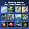 Sound Machine Light Projector, 30 Sleep Sounds for Adult, Bluetooth