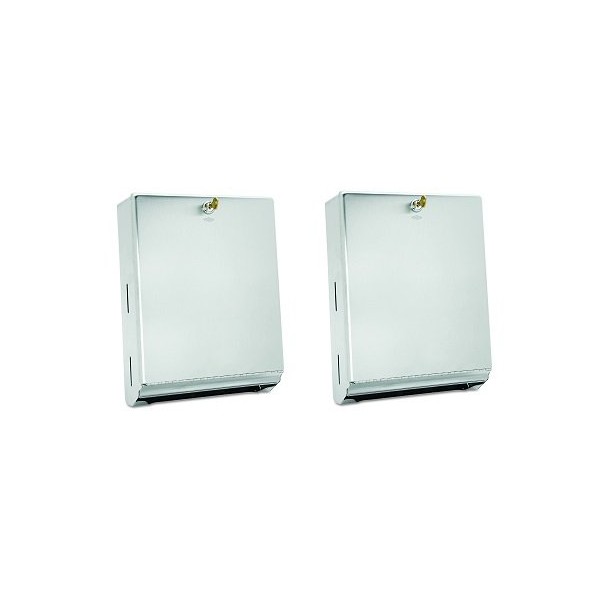 Bobrick 262 Surface-Mounted Paper Towel Dispenser, 10 3/4 x 4