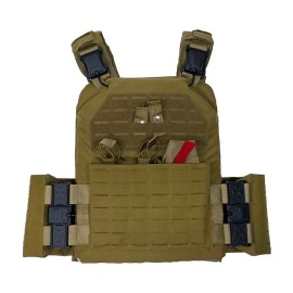 NcSTAR VISM Heavy Duty Quick Release Laser Cut Plate Carrier M-2XL Adjustable 11"x14"