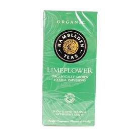 HAMBLEDEN Herbs Organic Lime Flower Tea Bags 32.5g (Pack of 6)