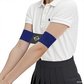 Scott Edward Pro Golf Swing Training Aid,Swing Correcting Arm Band Correct Training Swing Gesture Alignment Practice Tool for Golf Beginners,Woman,Girl,Female(Blue)