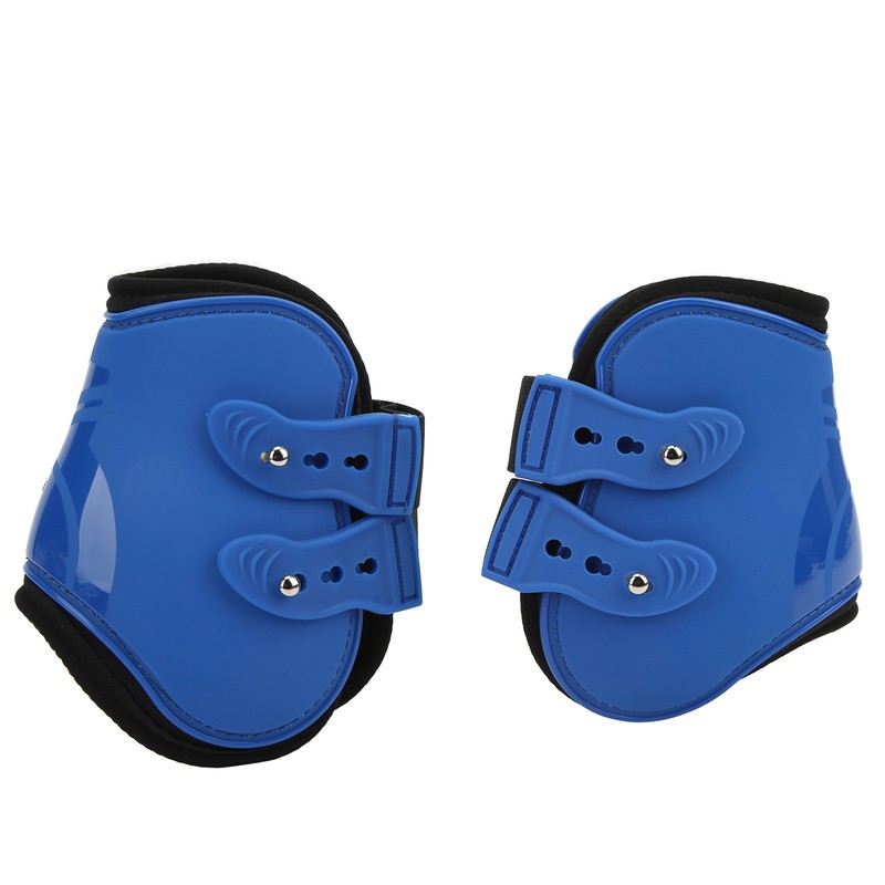 2Pcs PU Neoprene Leg Horse Boots Horse Leg Brace Guards