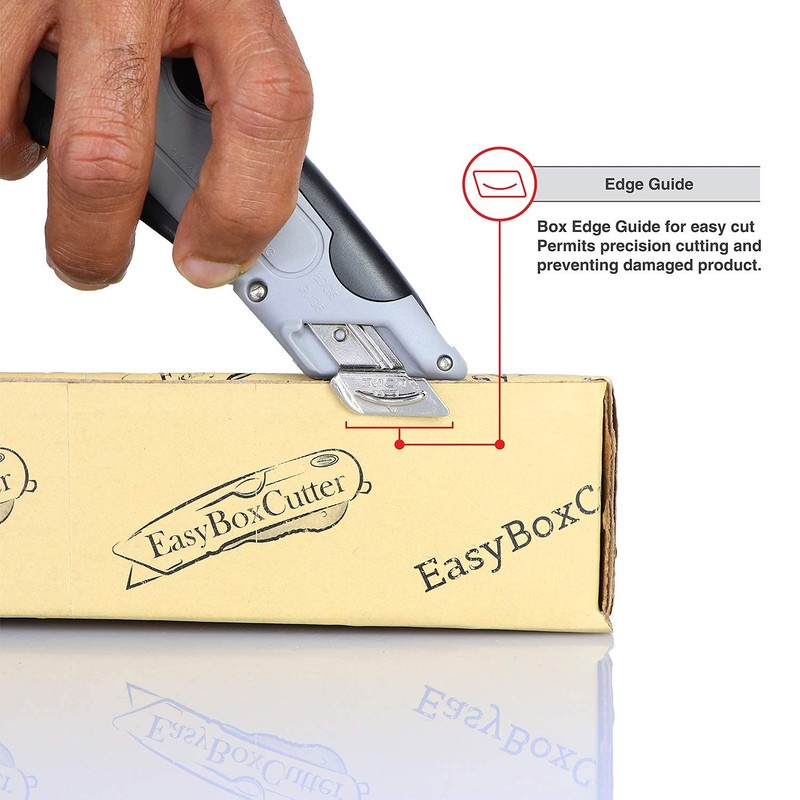 Modern Box Cutter with High Density Blades for Industrial Use
