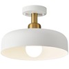 Bwxcie Modern Semi Flush Mount Ceiling Light,Mid Century Hallway Ceiling