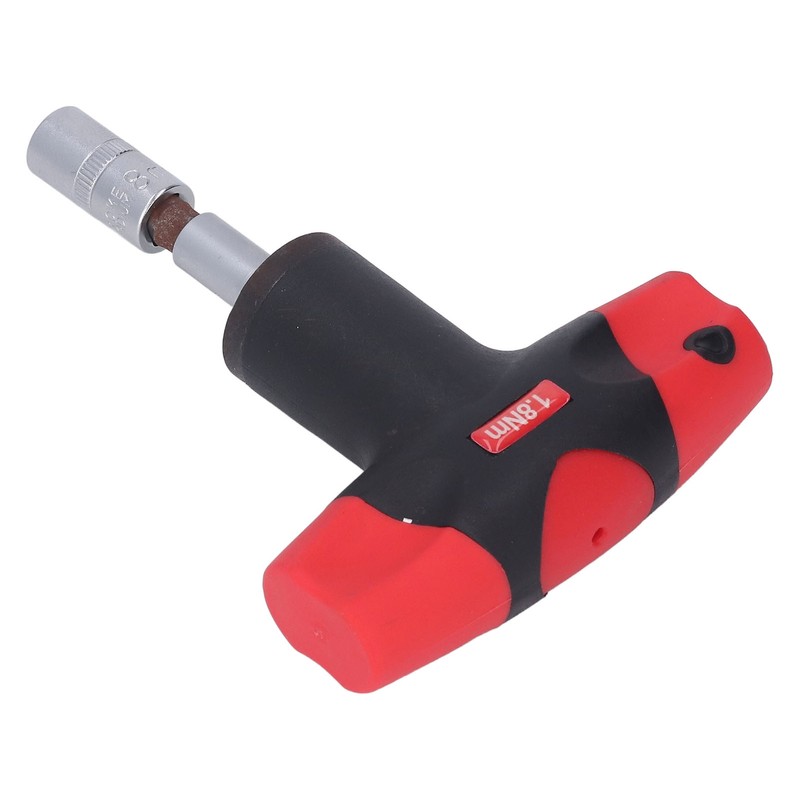 T Handle Wrench Fixed Torsion Chrome Vanadium Steel 1/4in Hex