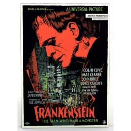 Mondo Games Frankenstein 1000 Piece Jigsaw Puzzle MONDO NEW & SEALED