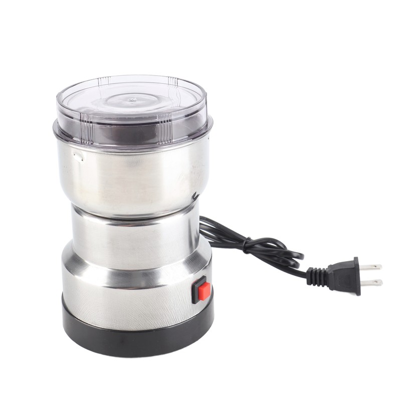 Stainless Steel Electric Spice Coffee Nut Grain Herb Grinder Crusher