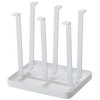Yamazaki Home Glass Stand Tower Slim White 2847