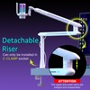 IXTECH RGB Low Profile Boom Arm for Mic, Adjustable Microphone