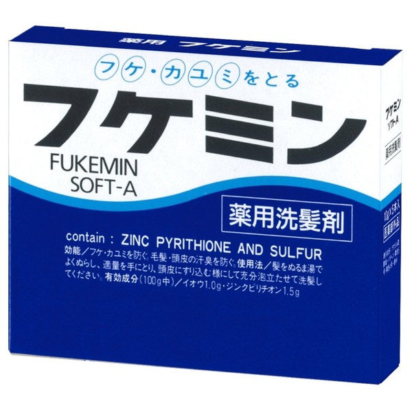 DARIYA FUKEMIN | Shampoo | Hair Wash FUKEMIN Soft-A 10g x5 for Dandruff, Itch (Japan Import)