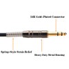tisino 1/4 to RCA Cable, Quarter inch TRS to RCA
