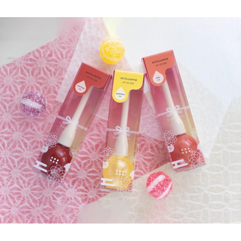 Mitsu Candy Lip Gloss Wild Strawberry
