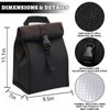 ZM-YOUTOO Insulated Foldable Lunch Bag With Ajustable Strap- Lightweight Portable