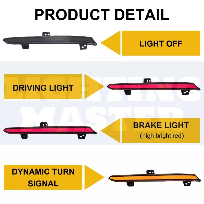 lighting_master 1 Pair For Honda Accord 2018-2022 w/ Animation Smoke