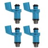 YIHETOP 4 inyectores de combustible 6C5-13761-00-00 para Yamaha 40HP 50HP