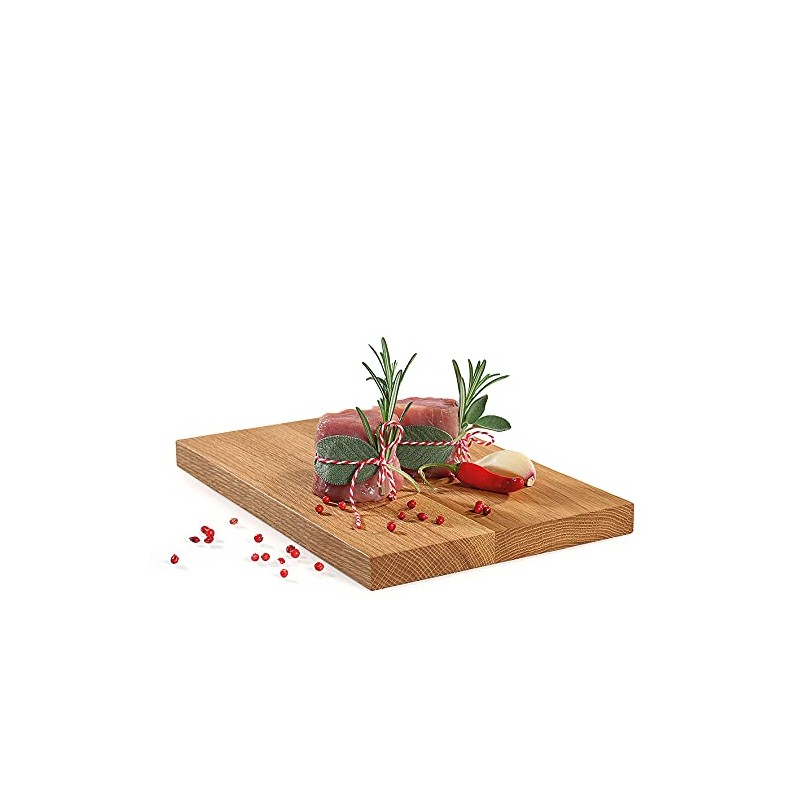 Zassenhaus KP0000057188 Oak Chopping Board, Wood, 26x17x2