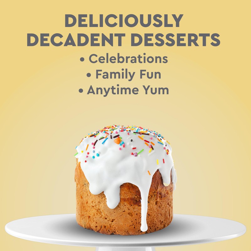 Duncan Hines French Vanilla Flavored Cake Mix, Easter Baking, 15.25