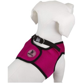 The Worthy Dog 3338 Sidekick Harness, Medium, Pink