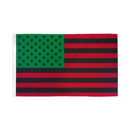 AFRO American (USA) Flag 3x5ft Poly - INTERNATIONAL FLAGS