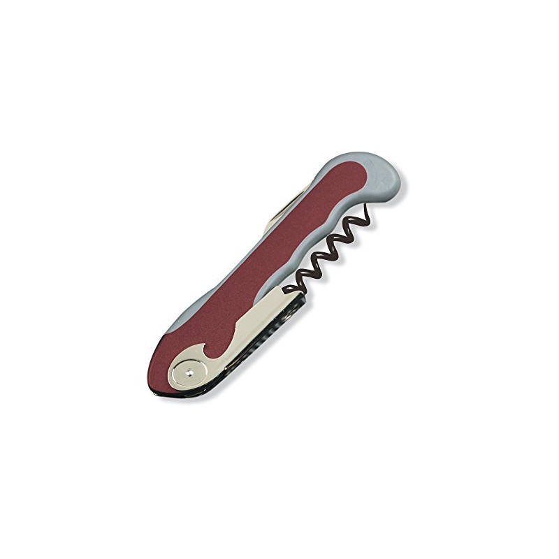 Soft Touch Waiter's Corkscrew Burgundy/Gray #85-137