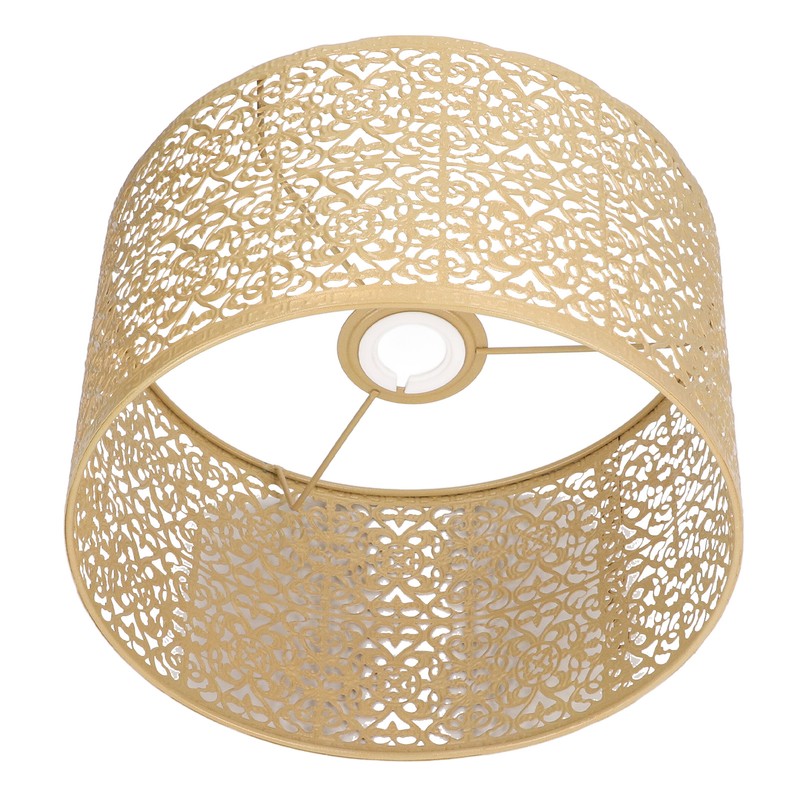 Lamp Shade Hollow Out Metal Lampshade E27 E14 Universal Use