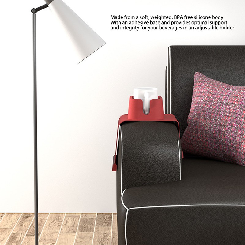 Couch Cup Holder Spill Proof Ergonomic Sofa Drink Holder Tray