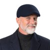 LIERYS Mackenzie Men's Flat Cap with Cashmere - Made in