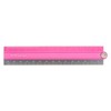 sourcing map Folding Straight Ruler 30cm Metric Aluminum Alloy Ruler