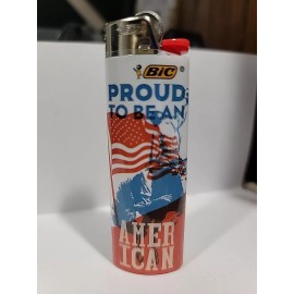 BIC Limited Edition Release PROUD TO BE AMERICAN BIC Lighter  Promotional New