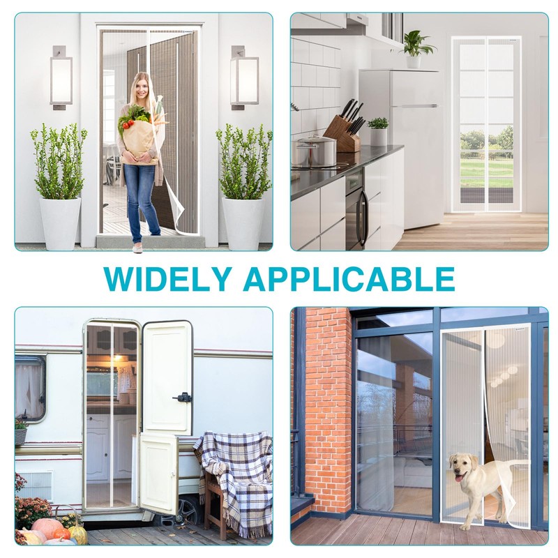 Fly Screen Door, 85 x 230 cm, design4door Fly Screen