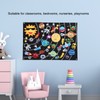 45pcs Outer Space Felt Story Board 3.5in Storytelling Educational DIY