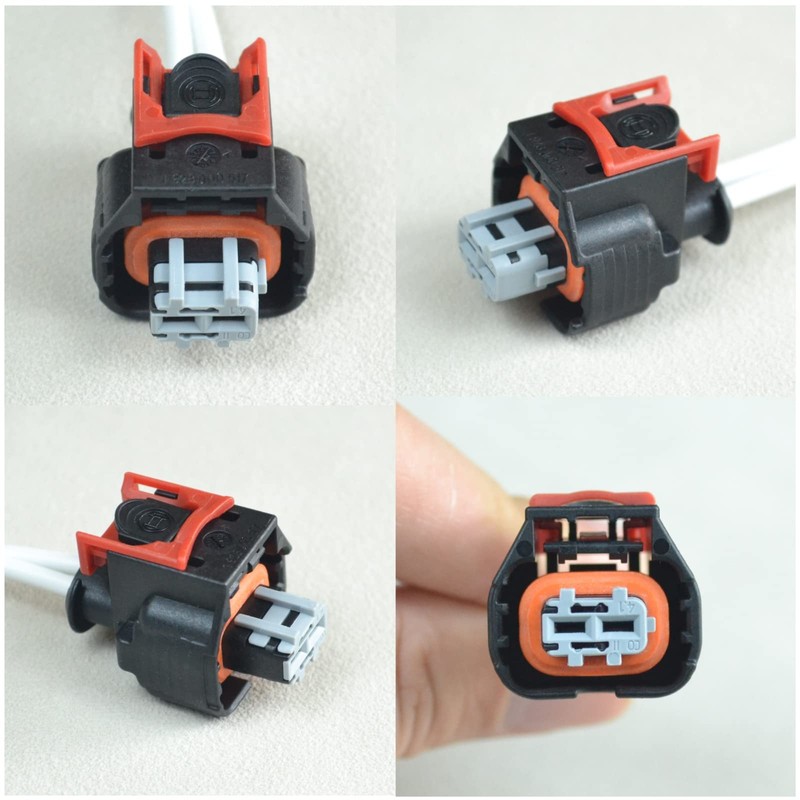 2PCS PT3739 Injector Pigtail Connector Replace for Duramax L5P Engine