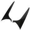 Pair Rear Window Splitter Spoiler Side Wing Cover for 3