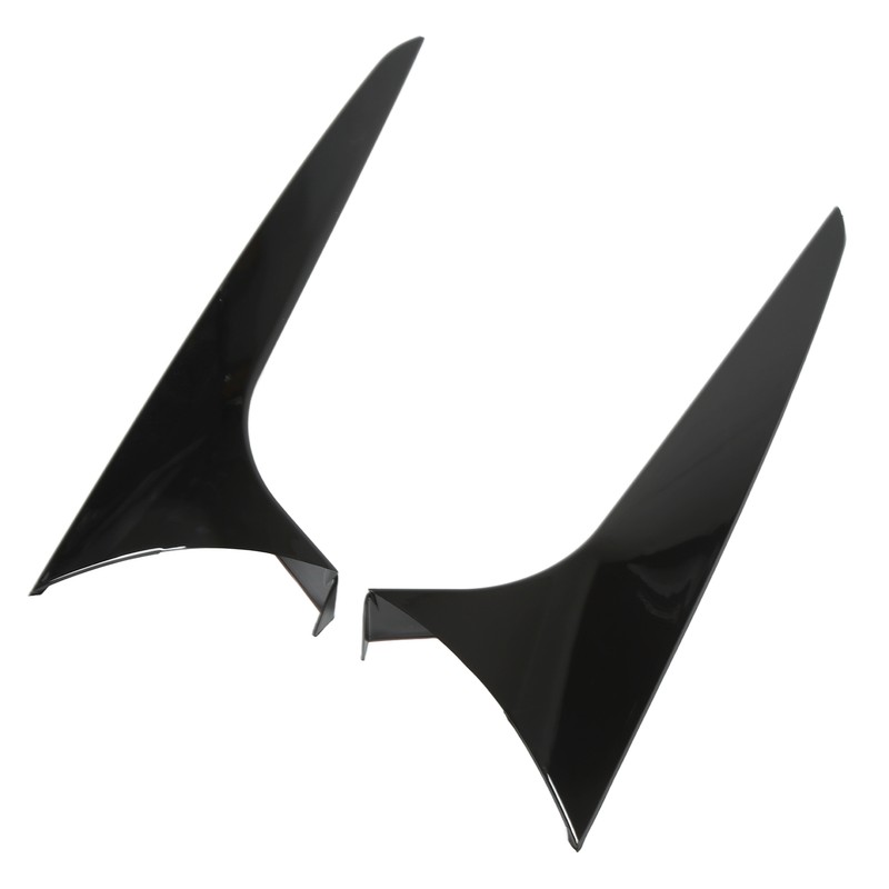 Pair Rear Window Splitter Spoiler Side Wing Cover for 3