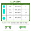 XCHI Green Shamrocks St. Patrick's Day Tablecloth Rectangle Table Cloth