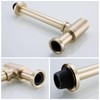 SWHYGER Bottle Trap, Brass Decorative 1 1/4 Bathroom Sink P