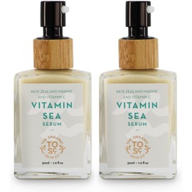 The Organic Skin Co. Sérum Facial Con Vitamina C Para Una Piel Radiante (Paquete De 2), Rejuvenecedor E Iluminador Con Vitamina C Y Aceites Faciales Orgánicos Hidratantes, Antiedad, Vegano,