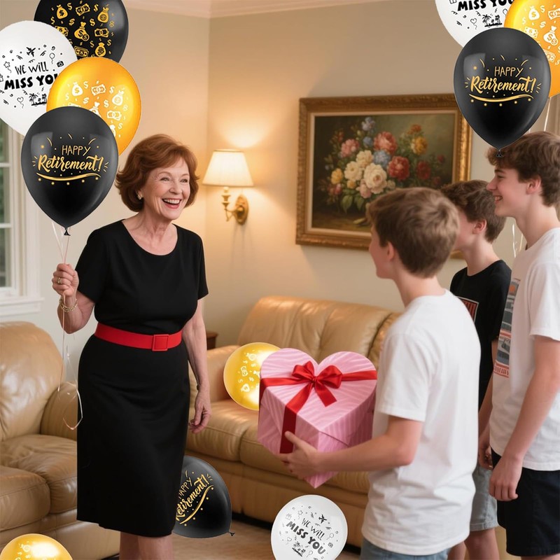 KOBOKO Happy Retirement Balloons