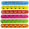 6x Klatscharmband Smiley Gesichter Schnapparmband Mitgebsel Kindergeburtstag