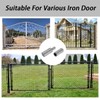 4 PCS Weldable Barrel Hinges Weld On Bullet Door Hinge