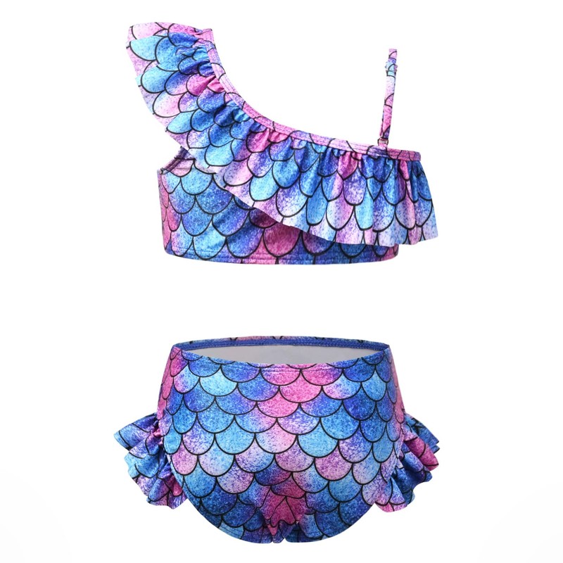 CHILDRENSTAR - Traje de baño de dos piezas para niñas