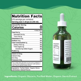 SweetLeaf Sweet Drops- Flavored Stevia Liquid Sweetener, Organic Stevia Extract, Zero Calorie, Gluten Free, Keto Friendly, Non GMO, Natural Flavor, Sugar Alternative- Stevia Clear, 4 Fl Oz (Pack of 3)