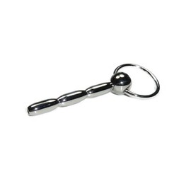 XL Stainless Steel Plug Dilator Hollow + Ring Plug with Lubricant