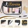 Running Lover Gifts True Crime Lover Gift Clear Makeup Bag