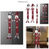 6 Pcs/Set Christmas Refrigerator Door Handle Covers Faceless Dwarf Antiskid