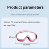 BINGONE HD children's large frame waterproof and anti-fog swimming goggles,